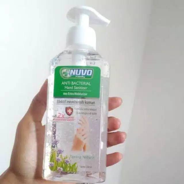 COD NUVO HANDSANITIZER 250ML GELL