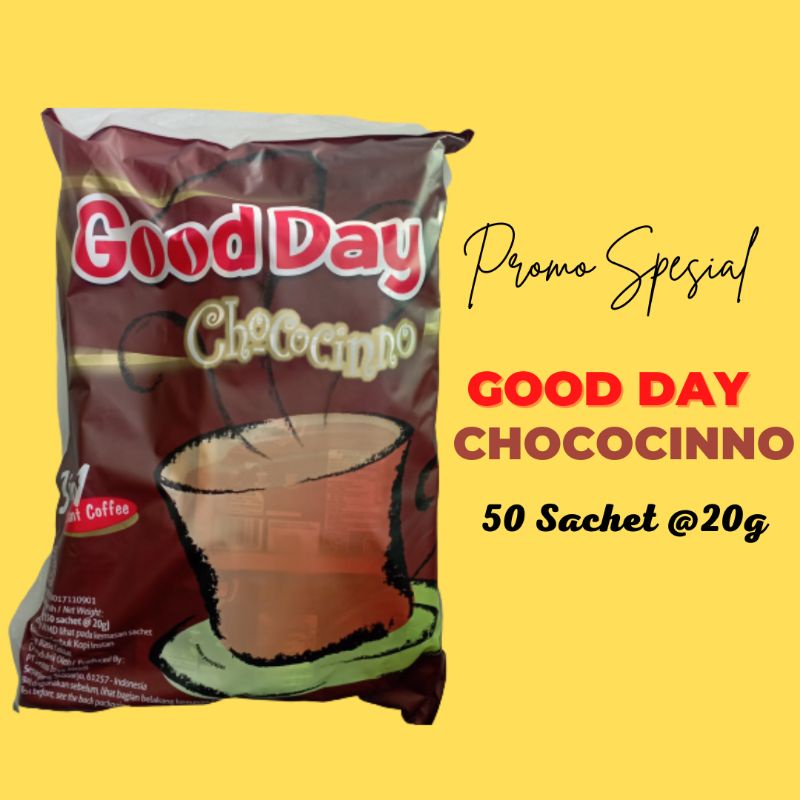 

Good Day Chococinno 1 Pack 50 Sachet @20g