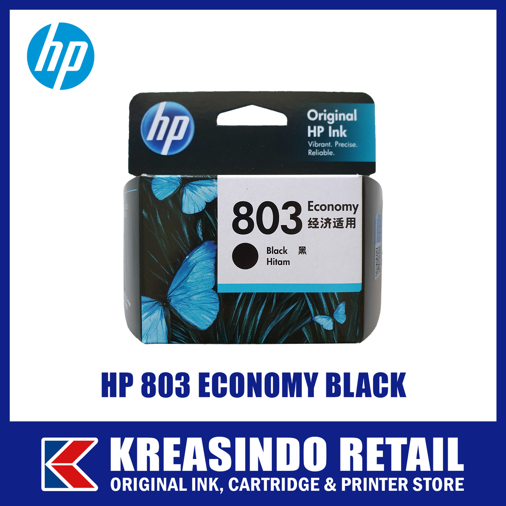 HP 803 Economy Black Tinta / Cartridge Original