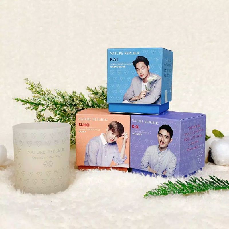 NATURE REPUBLIC EXO NATURAL SCENTED CANDLE
