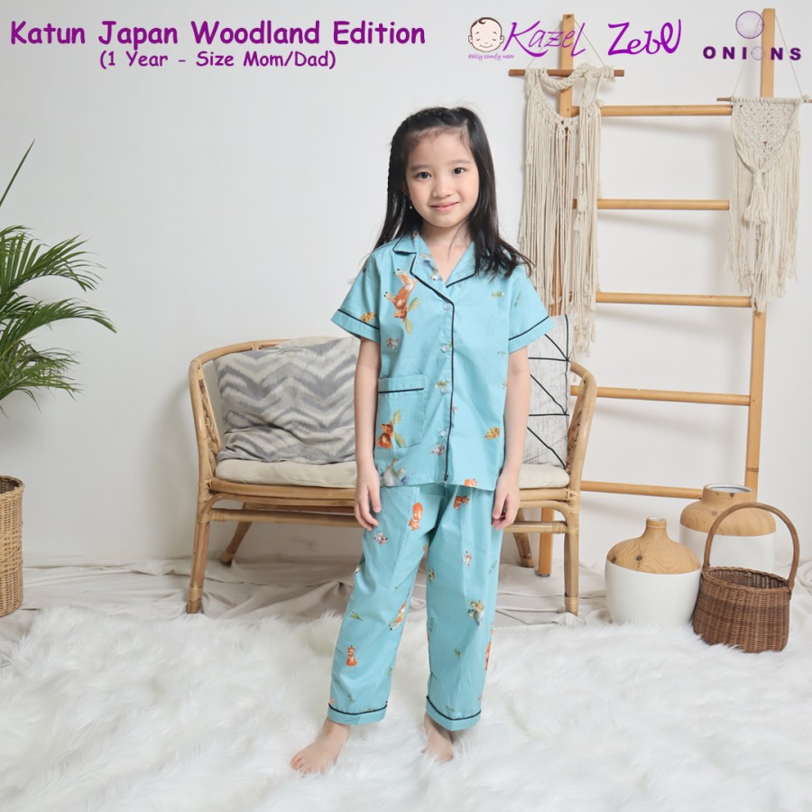 ZEBE - Luxury Piyama Katun WOODLAND EDITION