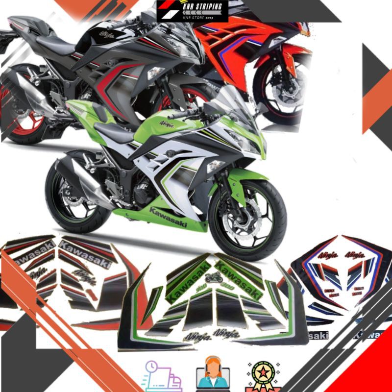 Striping kawasaki ninja 250FI 2015/2016