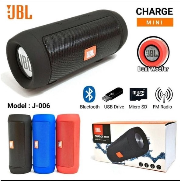 SPEAKER BLUETOOTH CHARGE 2 MINI j006 / SPEAKER J-006