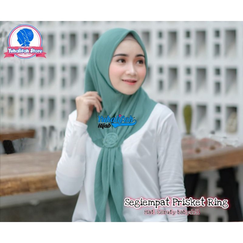 Segi empat Terbaru Prisket rapih include Ring//Segiempat//segiempat plisket//segiempat plisket ring/