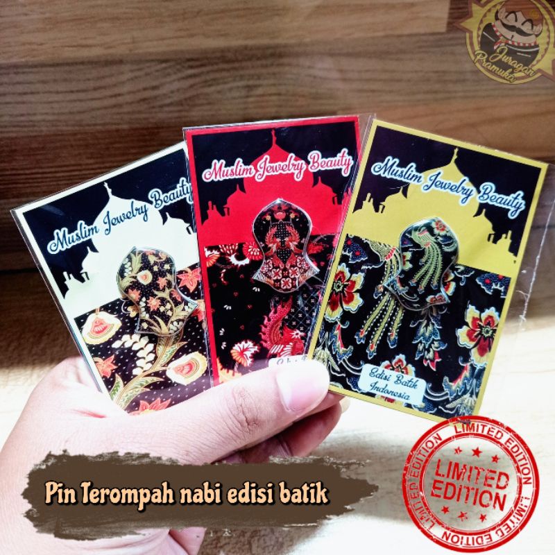 PIN TEROMPAH NABI EDISI KHUSUS BATIK ( PERSEDIAAN TERBATAS )