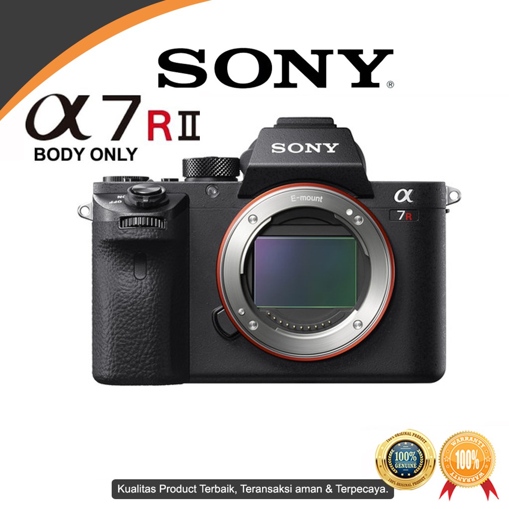 Sony Alpha A7R Mark II Body - Sony A7 R Mark 2 - A7RII Bodi Onli