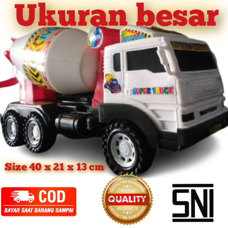 MAINAN MOBIL TRUK MOLEN BESAR - ST 2127 / mainan anak / mainan mobil mobilan / mainan mobil Beko beg