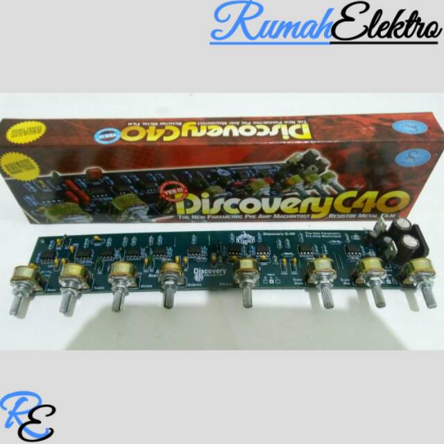 Kit Parametrik tone control C40