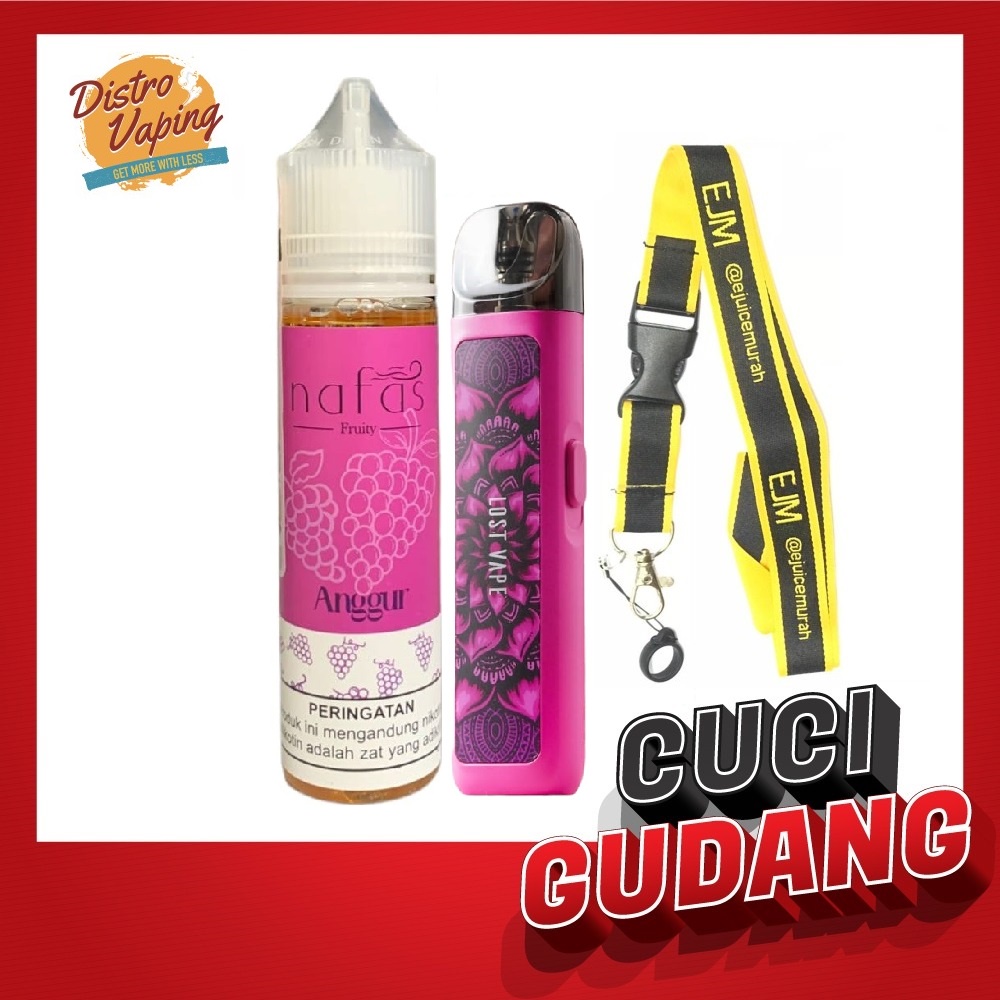 bundles nafas 60 ml   nano ursa pink survivor