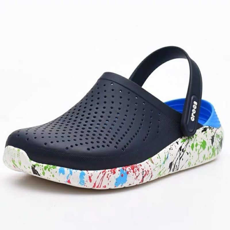 SANDAL CROCS LITERIDE DAZZLING MOTIF LIMITED EDITION CLOG MEN WOMEN / Literide motif