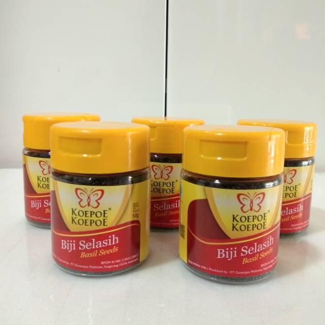 

Biji Selasih Koepoe Koepoe 50 gram