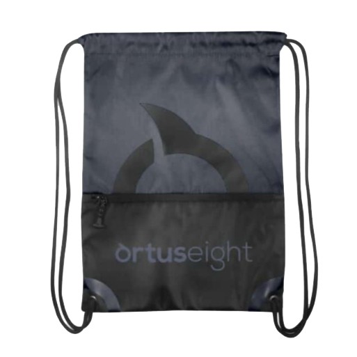 TAS SERUT / STRING BAG ORTUSEIGHT - BLACK/GREY