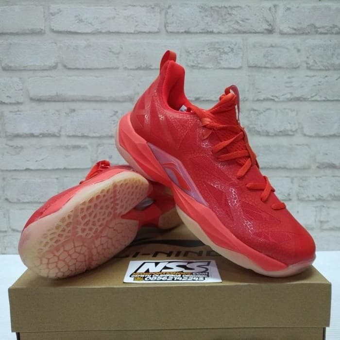 Sepatu Badminton Lining Shadow of Blade 3.0 AYTP 051-3 Original - 41.5