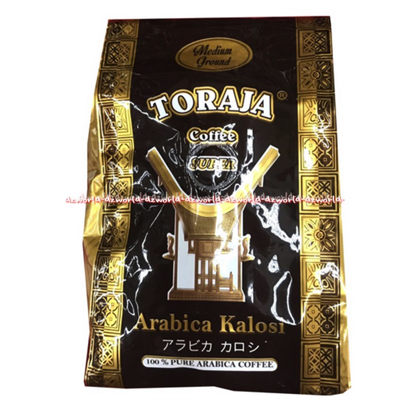 Kopi Toraja Arabica Kalosi Toraja Coffee Medium Ground Pure Arabika 200gram