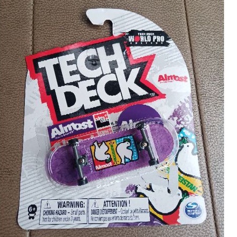 Almost Tech Deck World Pro Edition Skateboard Spin Master