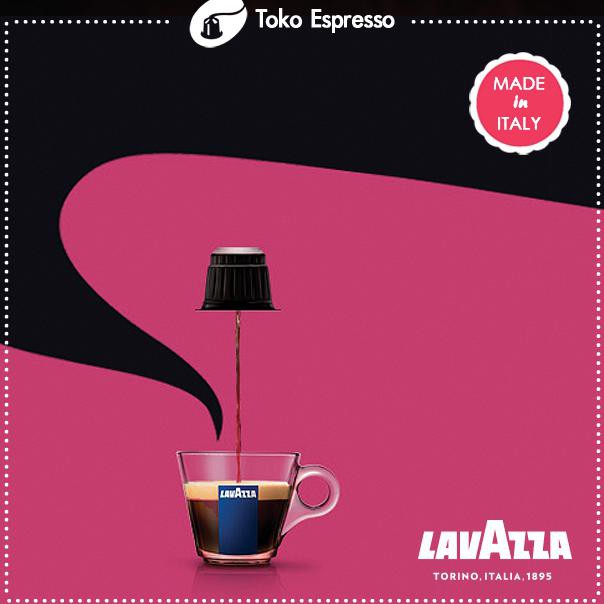 

Nespresso Lavazza Deciso Espresso Coffee Made in Italy