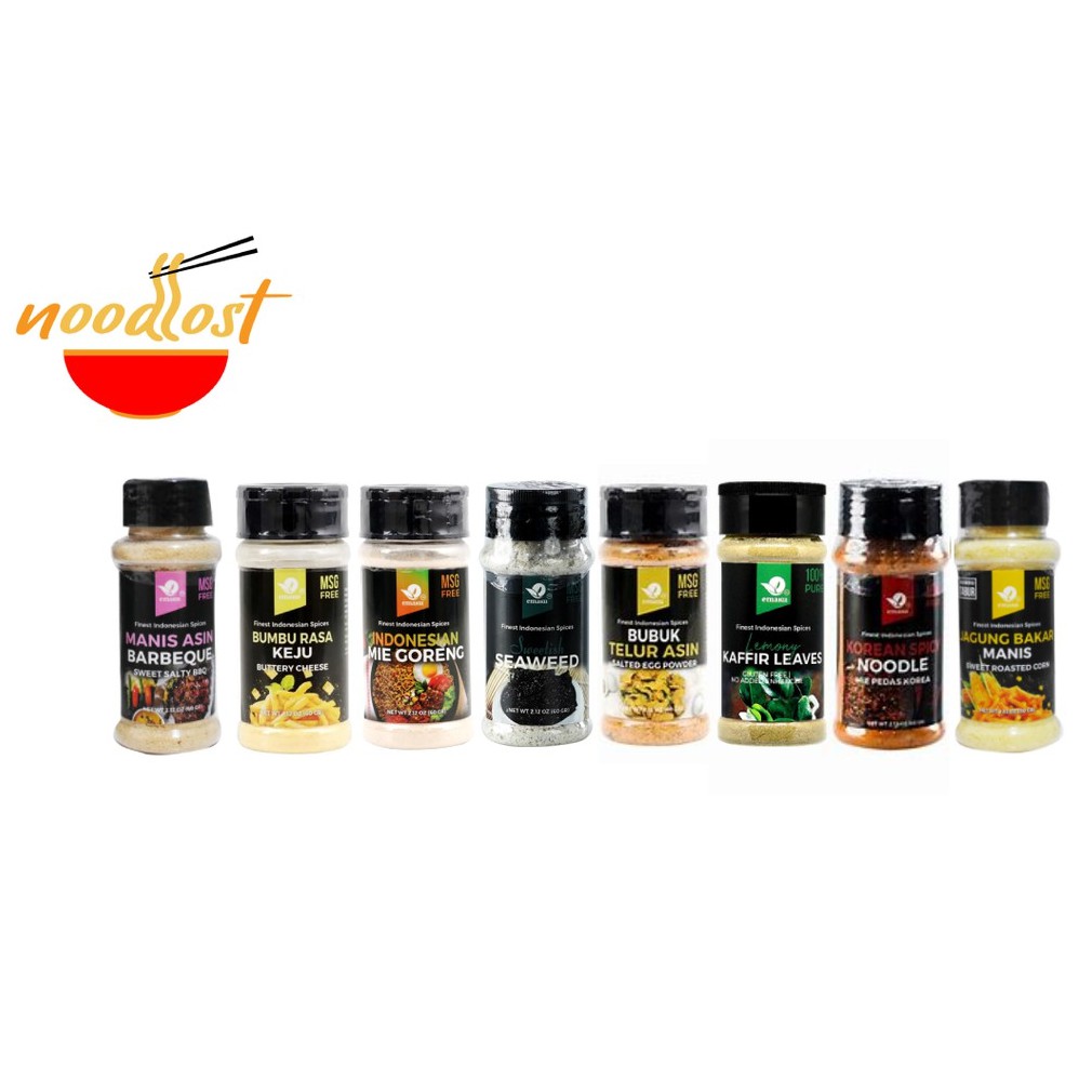 

EMAKU SEASONING POWDER / BUMBU TABUR ANEKA RASA 60 GR - MSG FREE ( Mie Goreng /Samyang /Keju /BBQ )