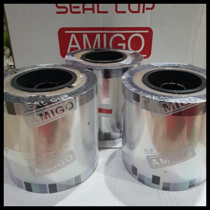 Seal Cup Polos Plastik Lid Cup Amigo 1200 Cup