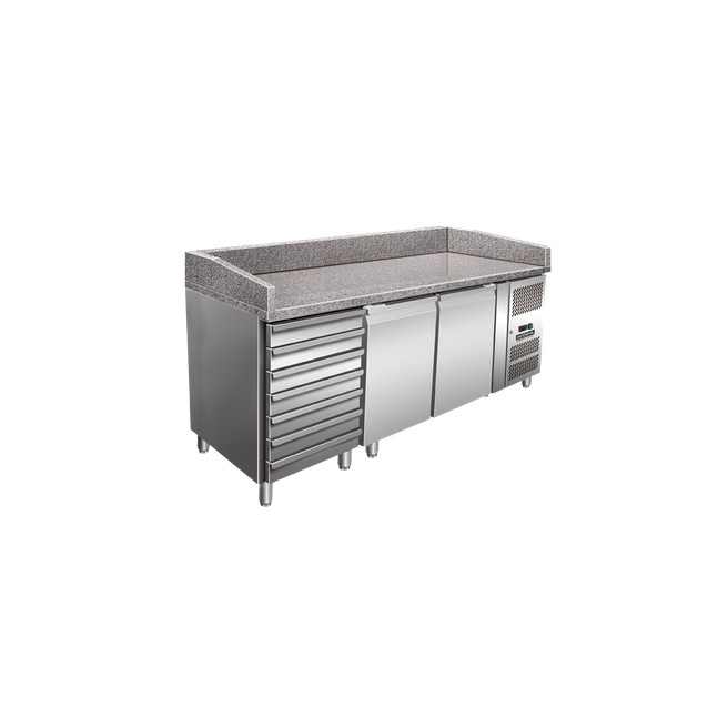 Pizza Counter Modena PZ 3270 428 liters 350 Watt