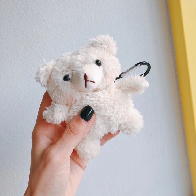 Small Teddy Bear Air Pods Case Doll Version GEN 1,2 ONLY