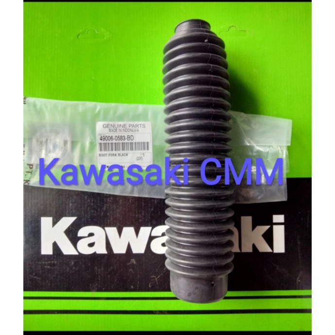 Boot Karet sok shock depan KLX G, KLX140. Original kawasaki