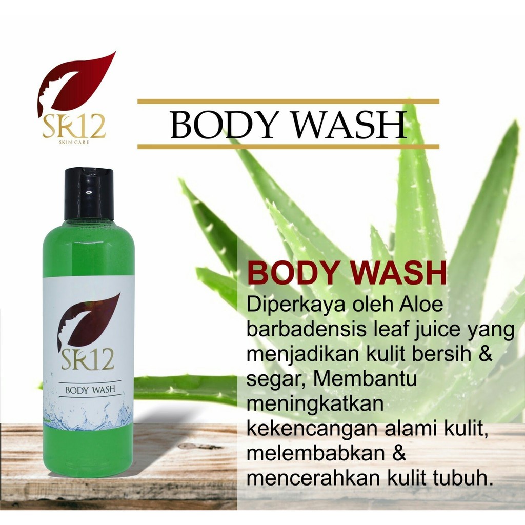 

NEW.... SR12 Body Wash - Bodywash Sabun Untuk Kulit Tubuh Bersih Segar Cerah