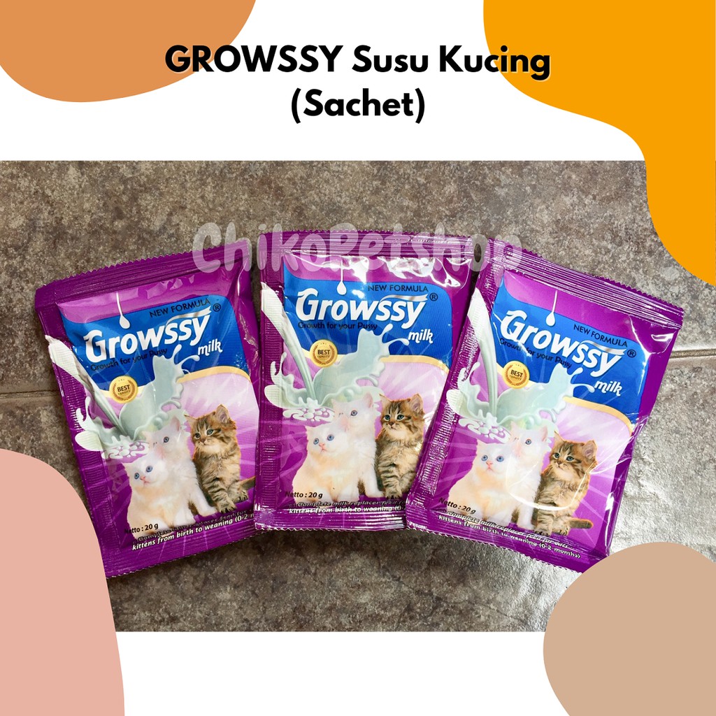 GROWSSY SUSU KUCING - SACHET growssy / susu kucing / growsy / growsi susu kucing