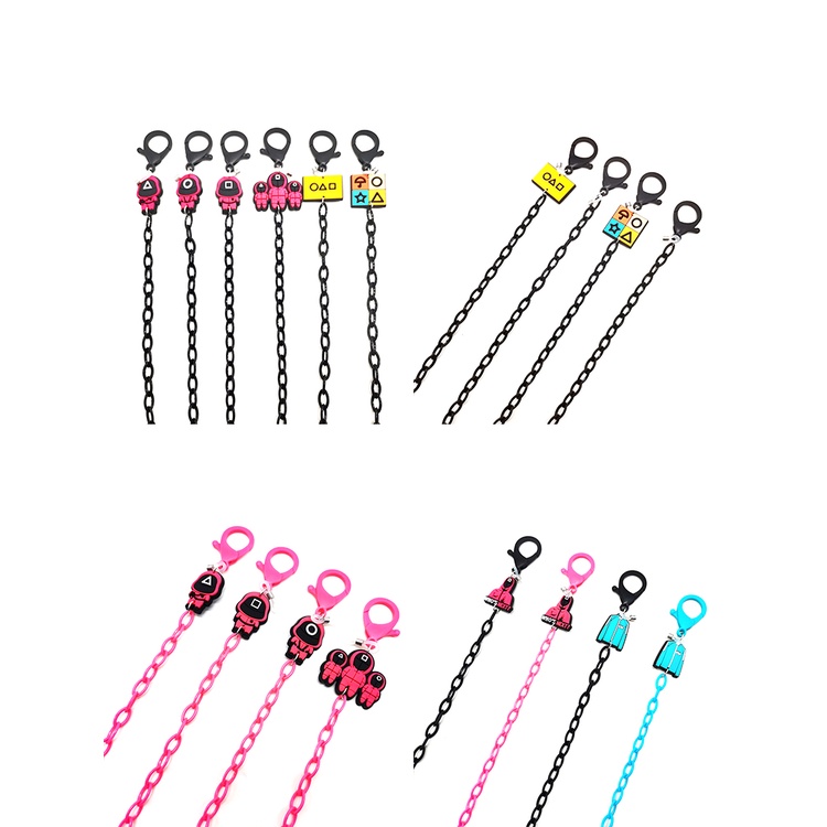 Tali Lanyard Rantai Kacamata Headset Anti Hilang Motif Kartun