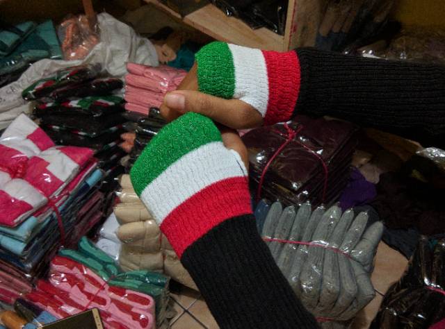 Handsock Rajut palestina