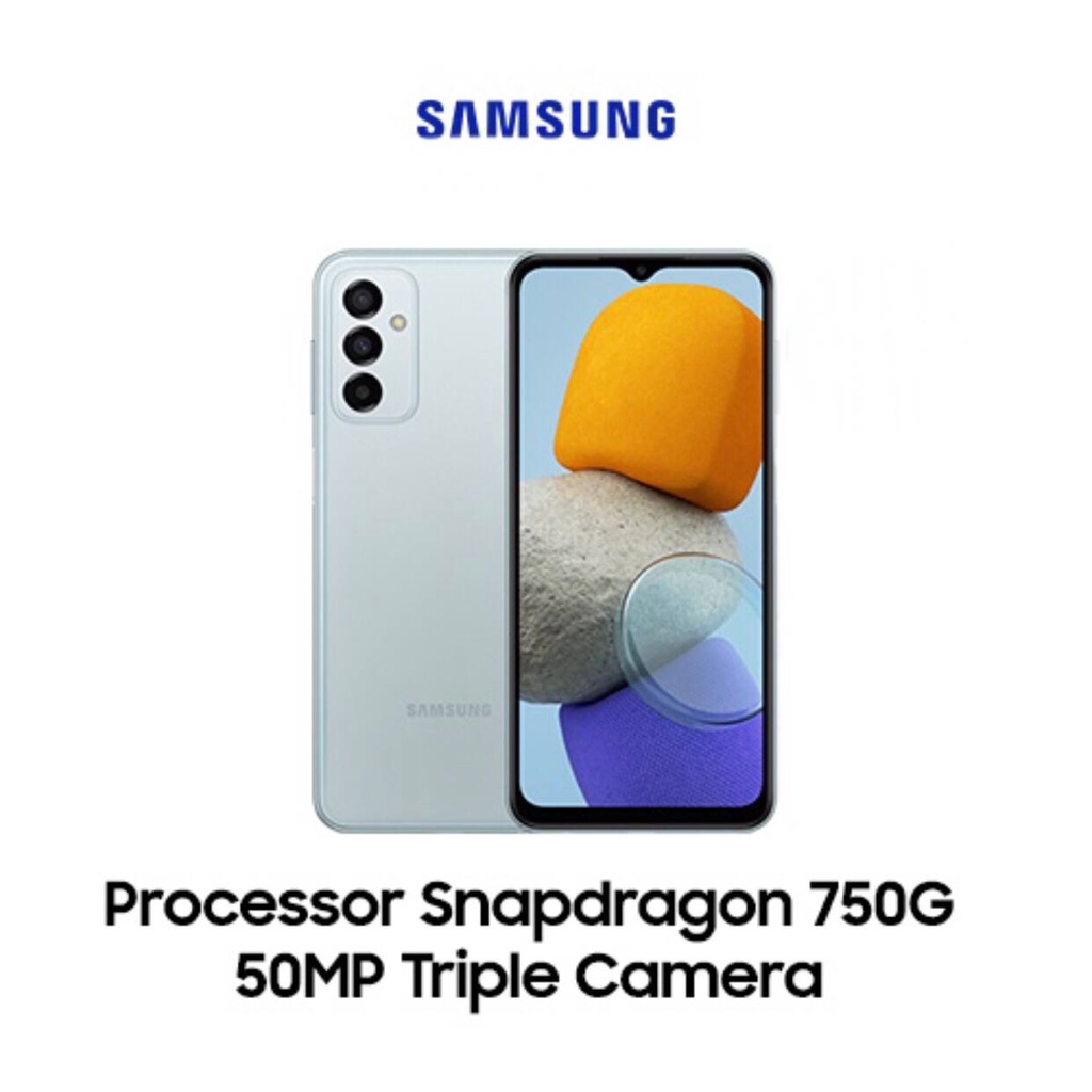 Samsung Galaxy M23 5G [6GB+128GB] Snapdragon 750G 5G - 50MP Triple Camera - 6.6&quot; TFT IPS - NFC - 5000mAh Garansi Resmi Sein 1 Tahun