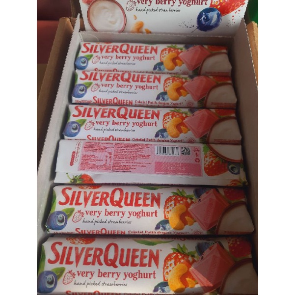 Silverqueen  25g Rasa Berry dan Fruit Nut