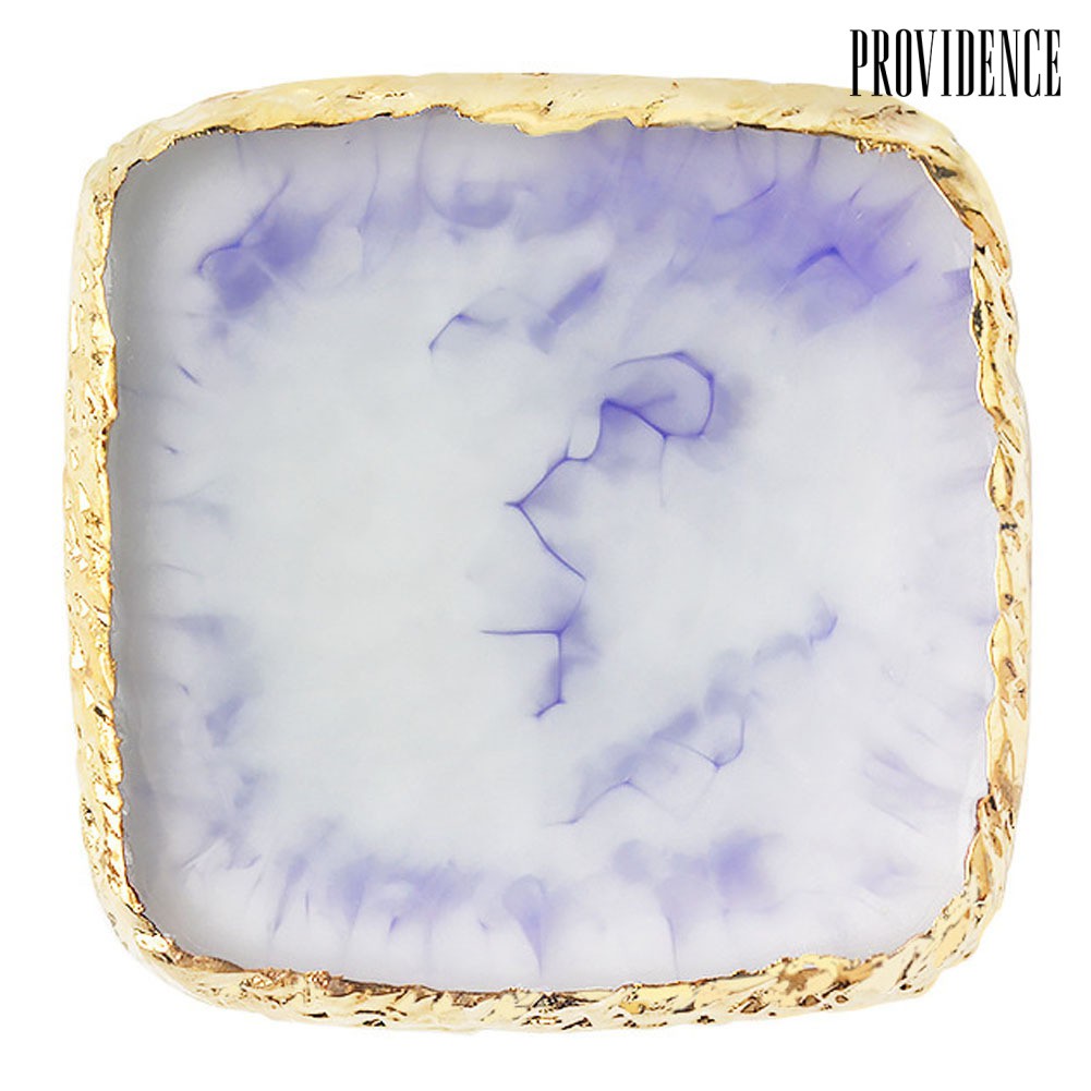 Providence Square Shape Resin Nail Painting Drawing Display Plate Gel Polish Pigment Holder