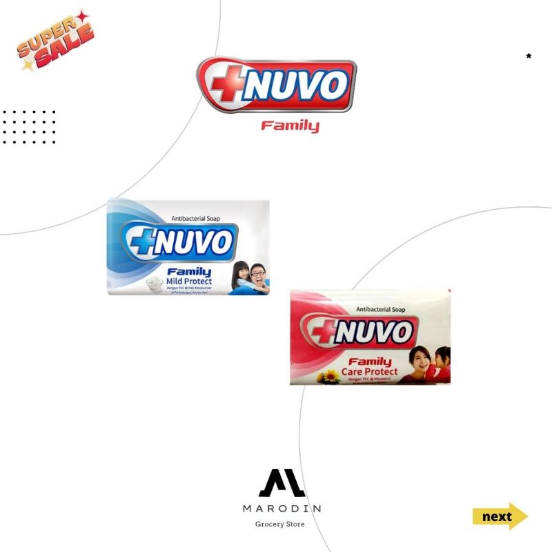 Grosir - Sabun Batang Nuvo. Nuvo Family - Sembako