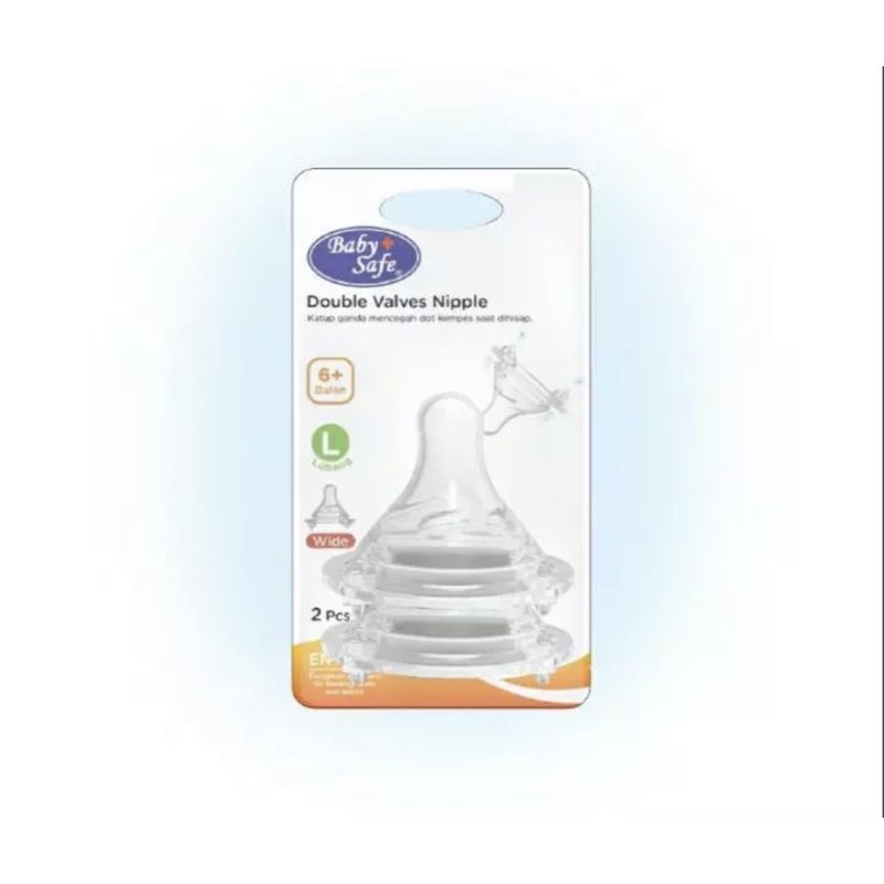 BABYSAFE Wide Neck Botol susu 125ml 250ml WN001 WN002 WN30 Baby Safe Wideneck