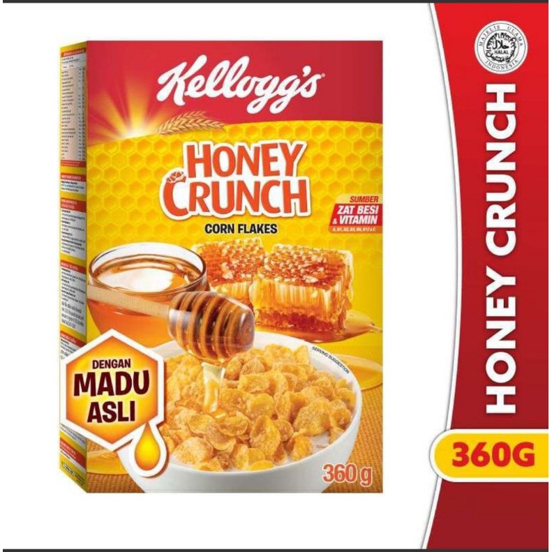 

Kelloggs Corn Flakes Honey Crunch 360gr
