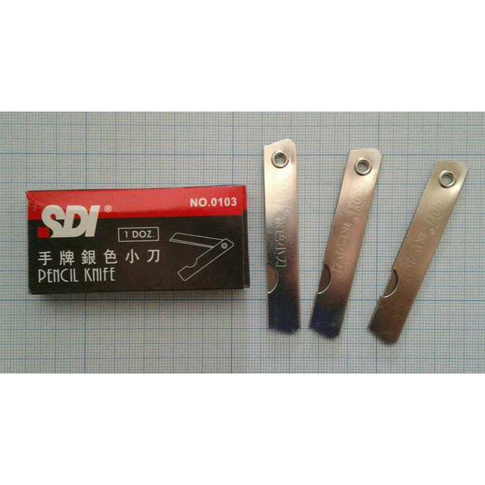 

pisau lipat / cutter / pemes / pencil knife SDI 0103