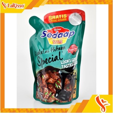 

KECAP SEDAAP REFFIL 520ML KEDELAI HITAM SPESIAL