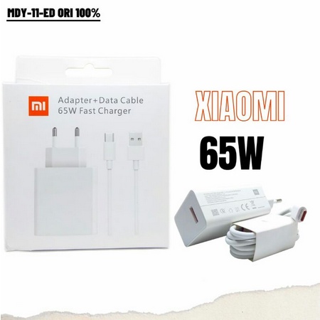 CHARGER XIAOMI 65W MI 11 PRO USB TIPE C TURBO CHARGE ORIGINAL