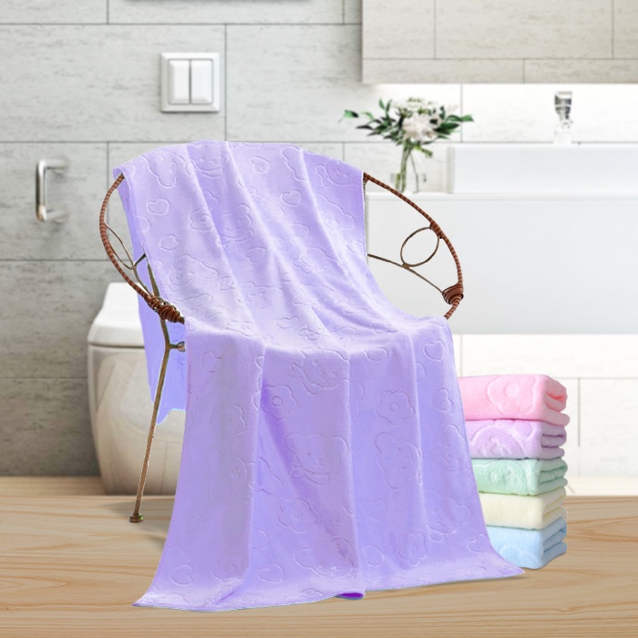 COD - Handuk Mandi Dewasa  Uk 70x140cm / Handuk Hotel Laris / Handuk Mandi Microfiber - H6