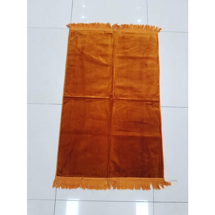 Sajadah Turki Polos Warna/Sajadah Bulu Polos Evrentex Uk 70 x 110