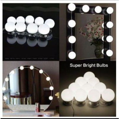 10pcs Usb Led Makeup Mirror Light Bulb, Makeup Vanity Light Bulb Mirror