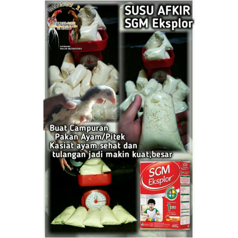 Susu Afkir untuk hewan