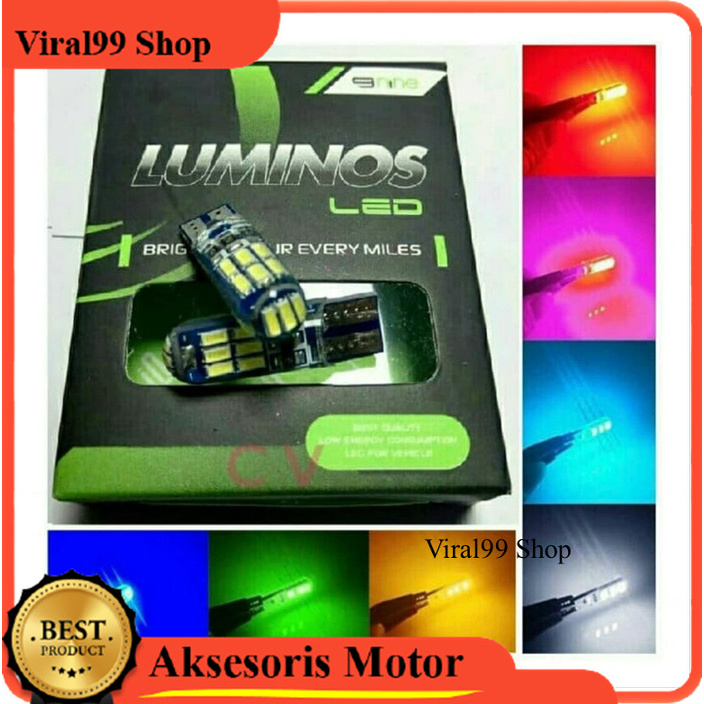Lampu Senja Motor Mobil Led T10 Luminos
