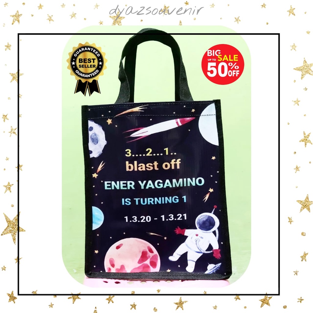 

GOODIE BAG ASTRONOT SOUVENIR ASTRONOT TAS ULTAH / TAS BIRTHDAY / PVC BAG DISKON 50%