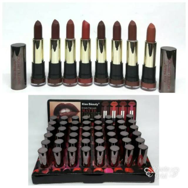 LIPSTICK K.B CREATE THE LOOK 35428C /harga per 8 ada seri A &amp; B