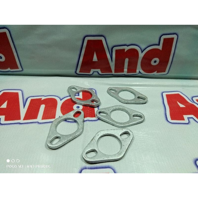 leher atau pipa knalpot motor matic honda beat,scoopy/vario 110 FI,vario 110 karbu,vario 125 old-Stok kosong