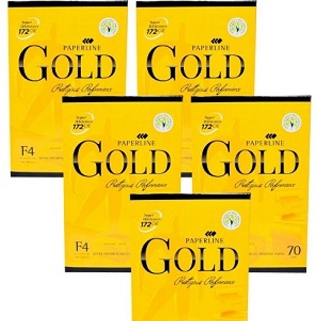 Kertas HVS F4 Paperline GOLD 70 gram