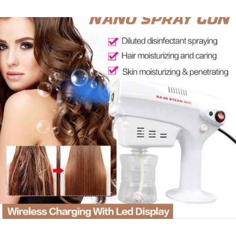 NANO spray keratin cocok  untuk treatment rambut kering/rusak