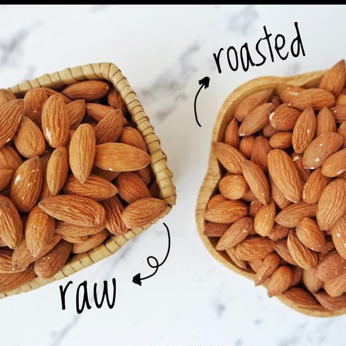 

Raw Almond / Kacang Almond Mentah Utuh 1KG