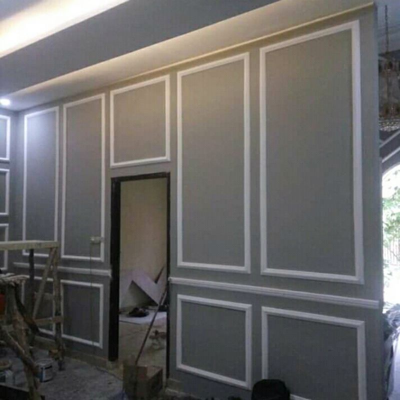 hiasan dinding list gypsum